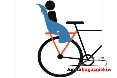Velo krēsliņi stiprināšanai pie bagāžnieka