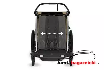 Thule Chariot Cross 2 - Double, 10201035 Thule Chariot Cross 2 - Double, 10201035