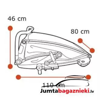 Thule Chariot Cab - Double, 10204022 Thule Chariot Cab - Double, 10204022