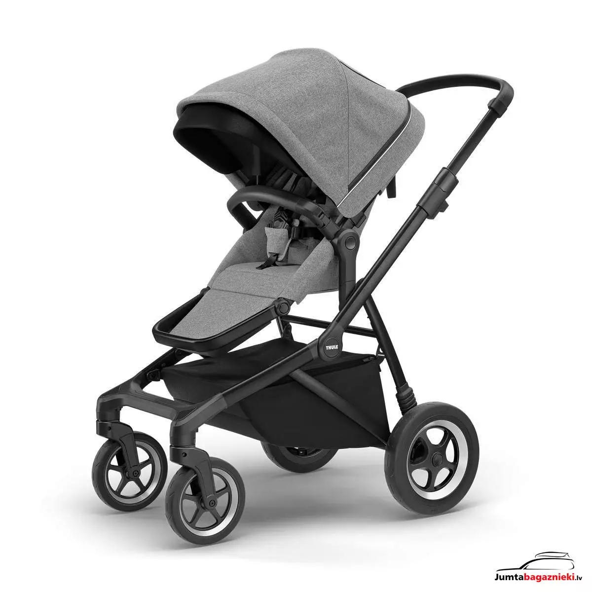 Thule Sleek Grey Melange on Black, 11000021 Thule Sleek Grey Melange on Black, 11000021