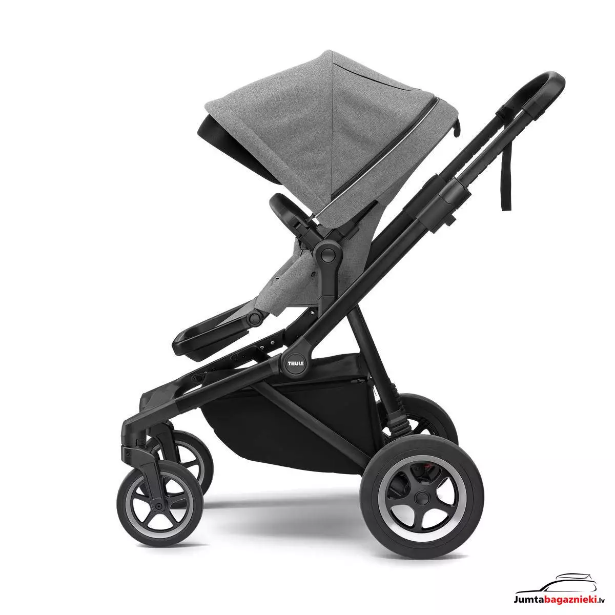 Thule Sleek Grey Melange on Black, 11000021 Thule Sleek Grey Melange on Black, 11000021