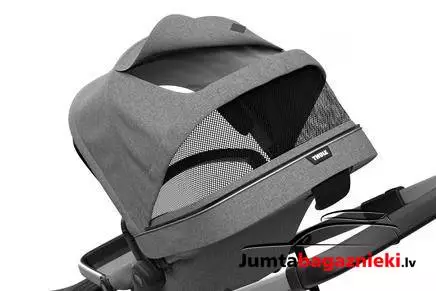 Thule Sleek Grey Melange on Black, 11000021 Thule Sleek Grey Melange on Black, 11000021