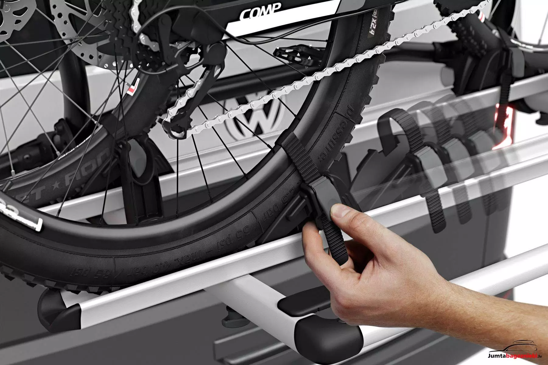 Thule WanderWay 3rd Bike Adapter, 911602 Thule WanderWay 3rd Bike Adapter, 911602