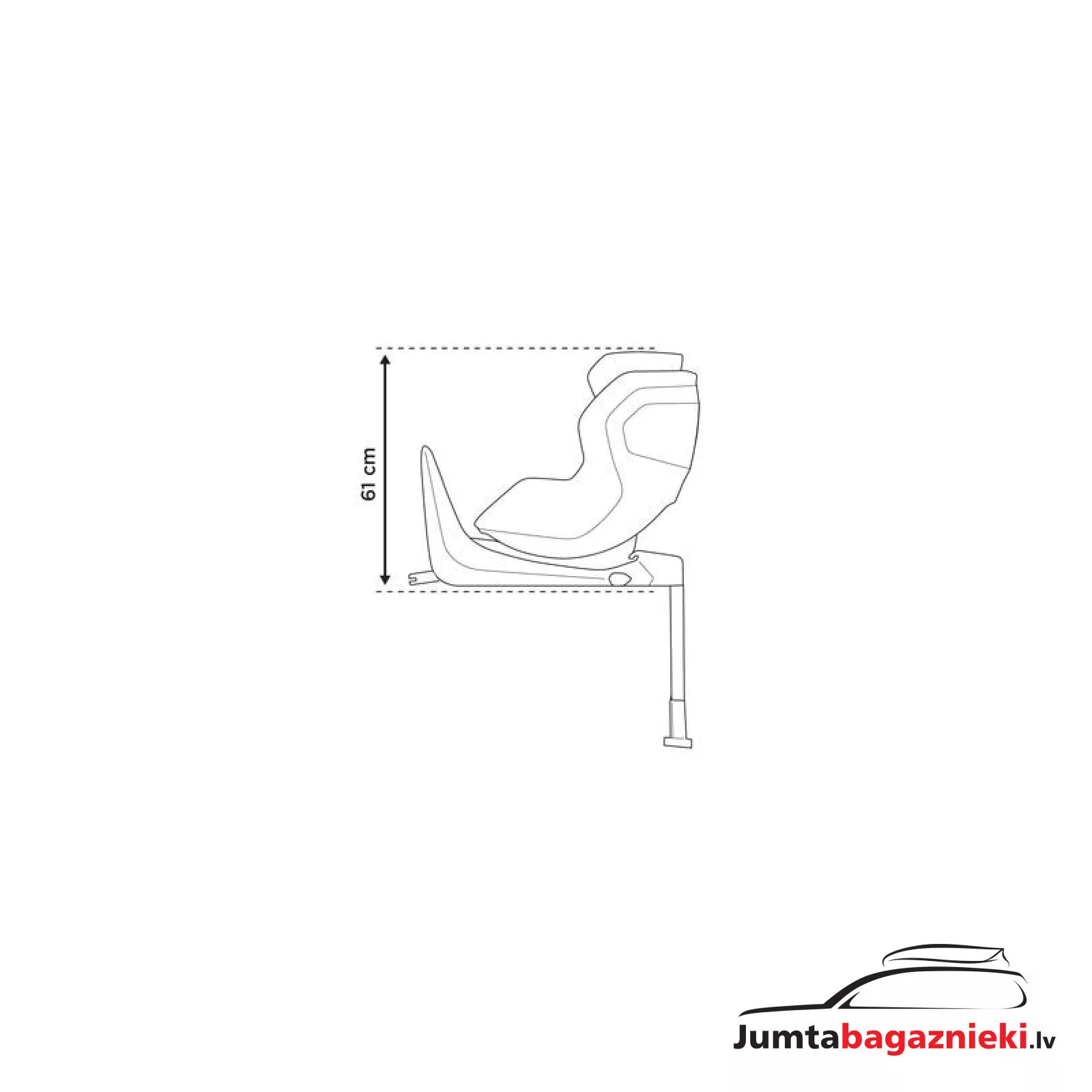 Thule Elm - Rear 180, 14000040 Thule Elm - Rear 180, 14000040