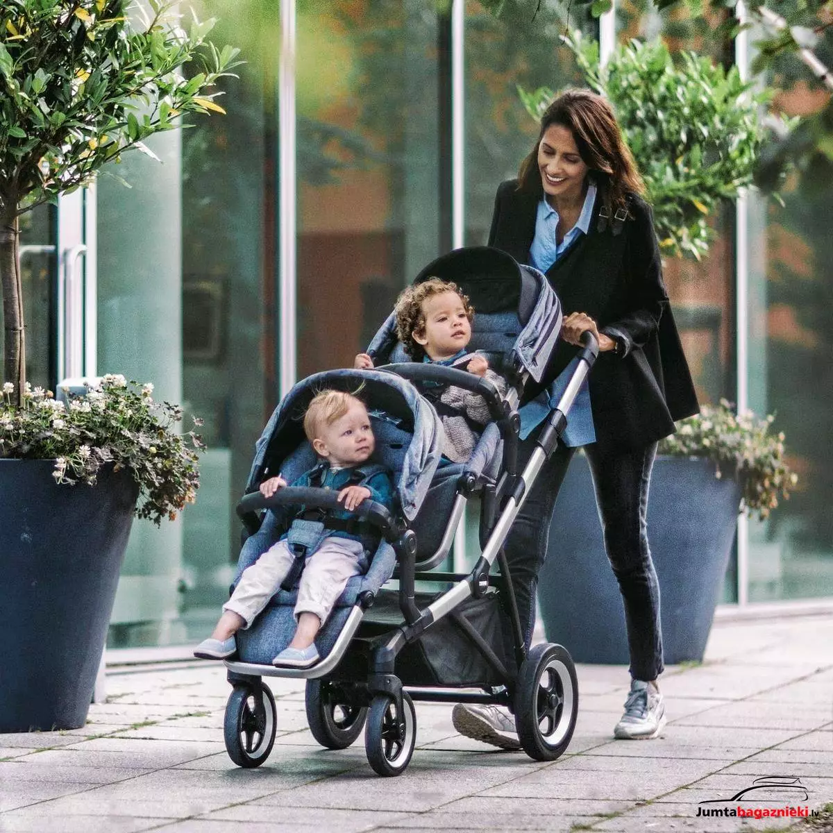 Sleek Sibling Seat Grey Melange, 11000200 Sleek Sibling Seat Grey Melange, 11000200
