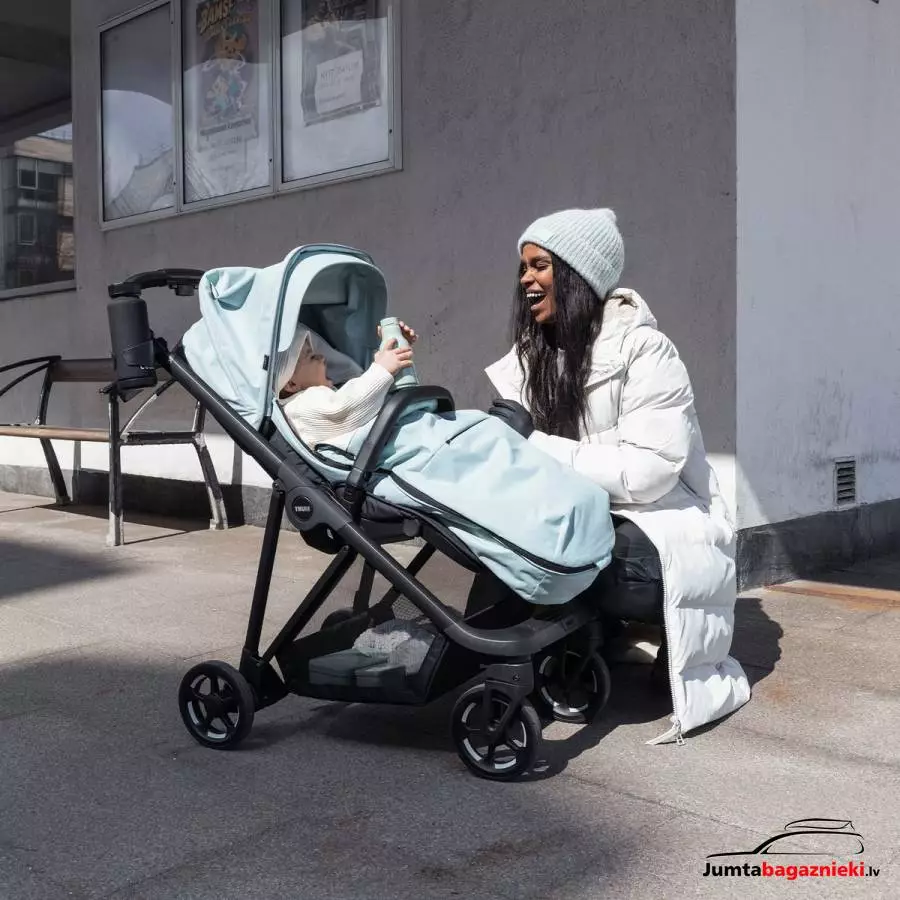 Thule stroller footmuff - Gray melange, 11200329 Thule stroller footmuff - Gray melange, 11200329