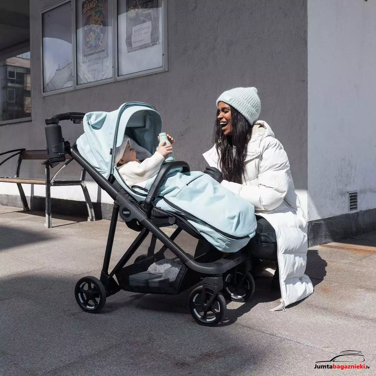 Thule stroller footmuff - Soft Green, 11200325 Thule stroller footmuff - Soft Green, 11200325