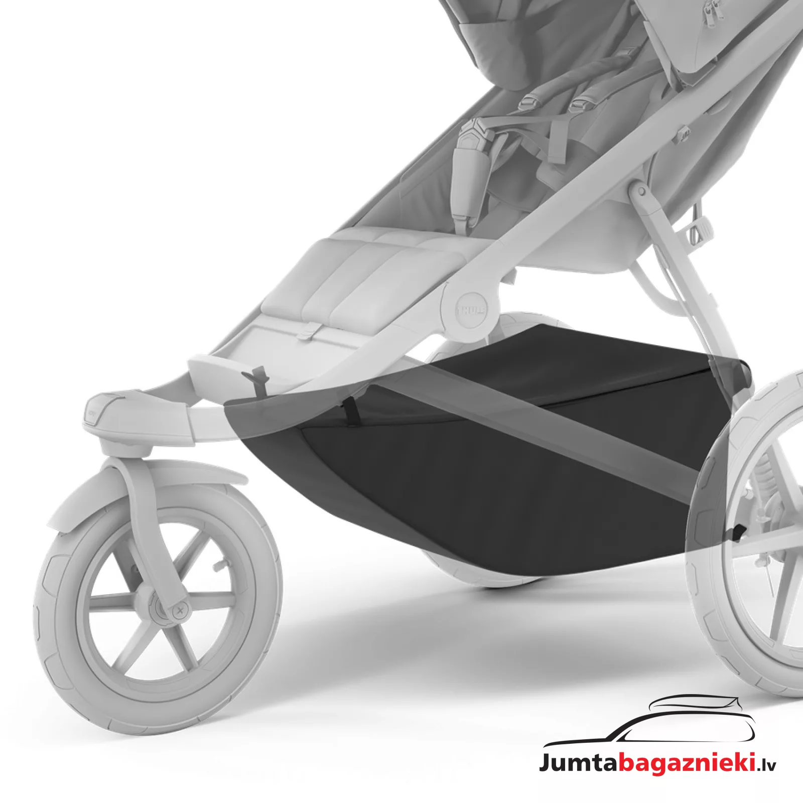 Thule Urban Glide single stroller extended cargo basket, 20110778 Thule Urban Glide single stroller extended cargo basket, 20110778