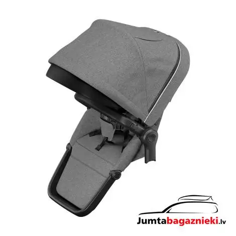 Sleek Sibling Seat Grey Melange on Black 11000210